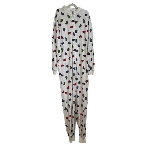 Lucie Ann II Calico Hearts union suit size women’s small NEW vintage - Picture 1 of 11